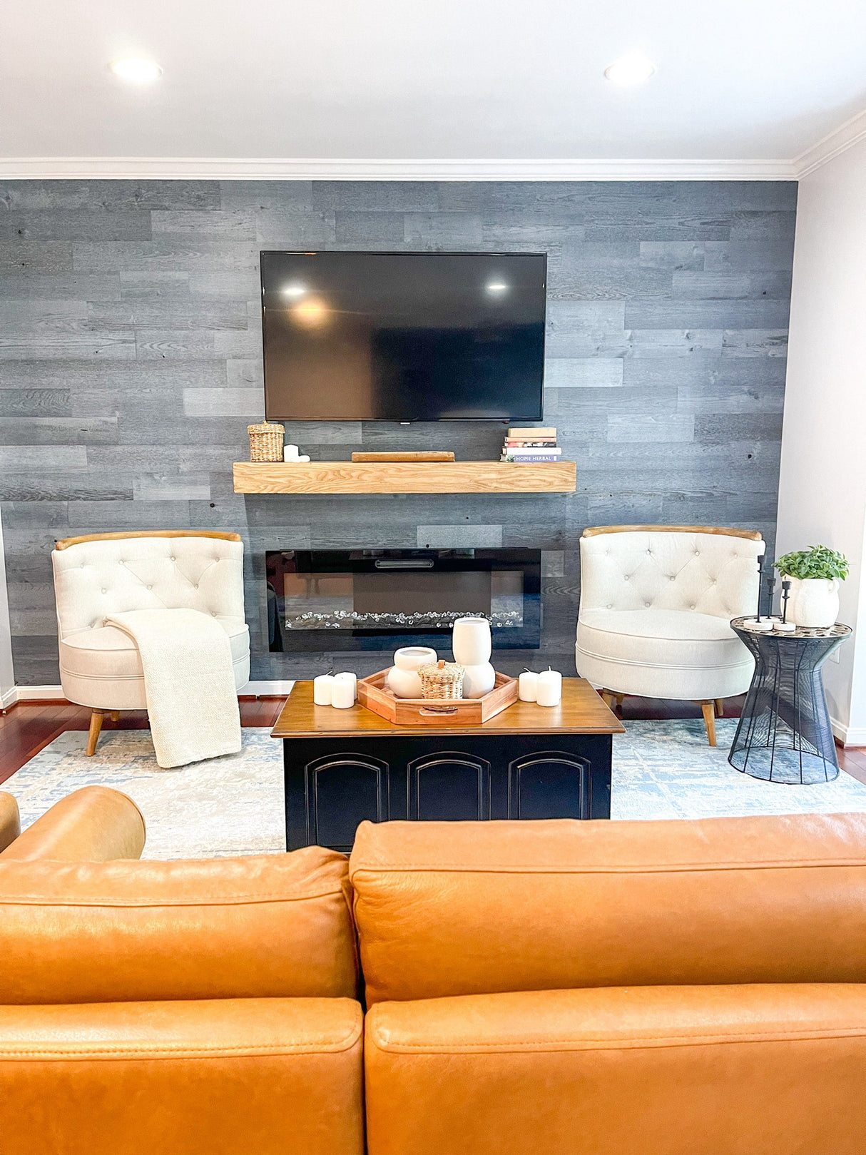 Reclaimed Wood in Fog Lake