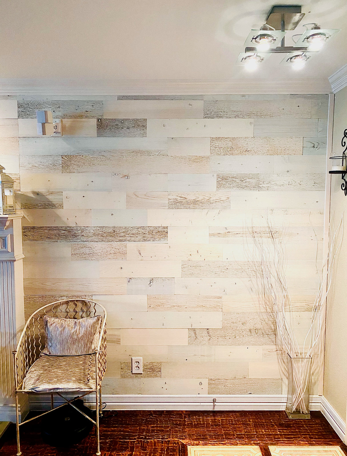 Reclaimed Wood in Coastal White