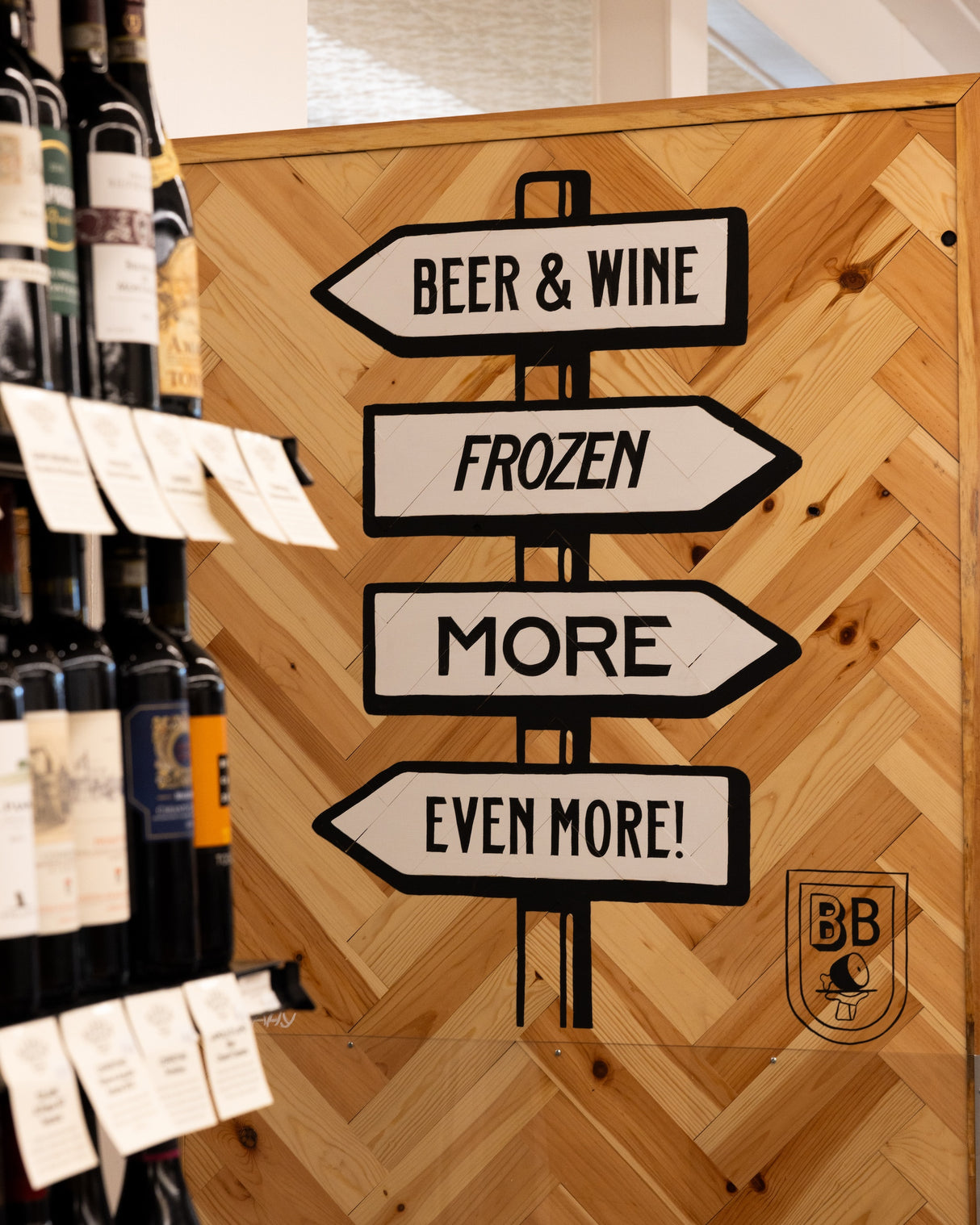 Herringbone Wood Wall Planks – Baxter Blonde