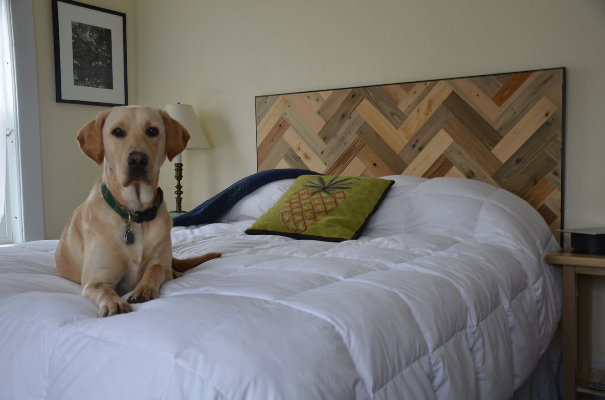 Herringbone Wood Wall Planks – River Plank