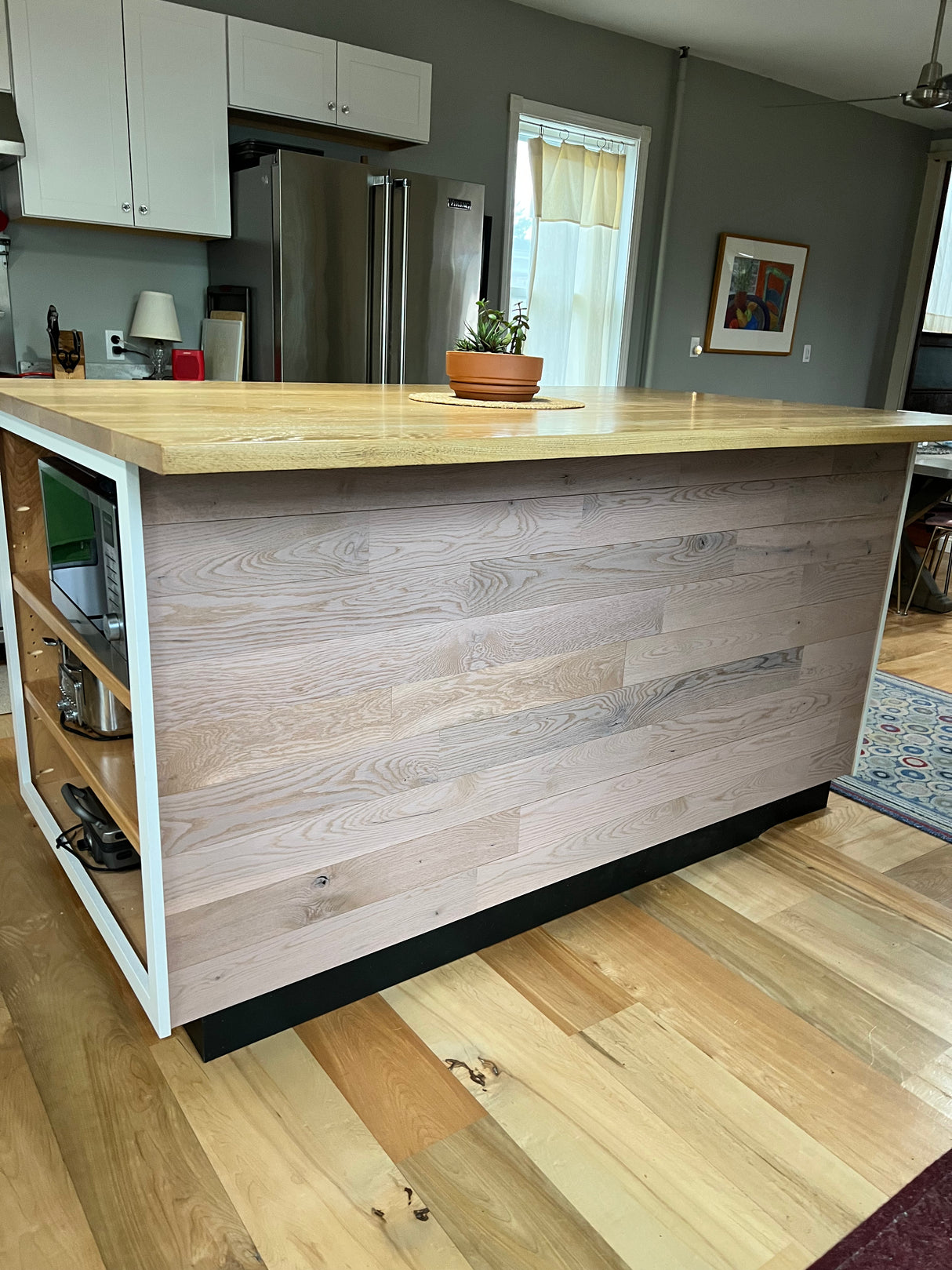 Timber Planks in Blush Stone