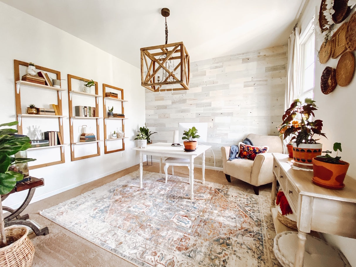 Reclaimed Wood in Coastal White