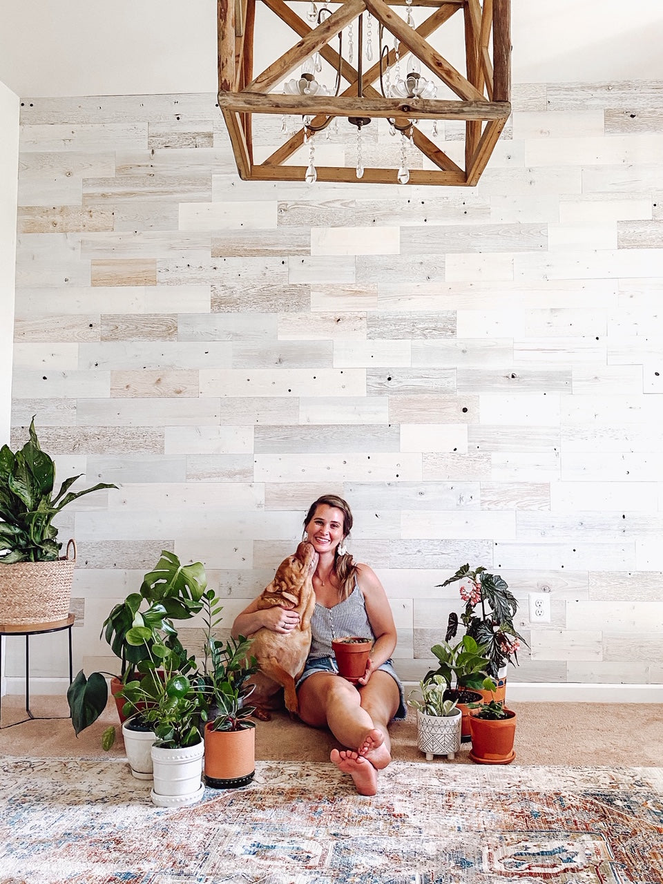 Reclaimed Wood in Coastal White