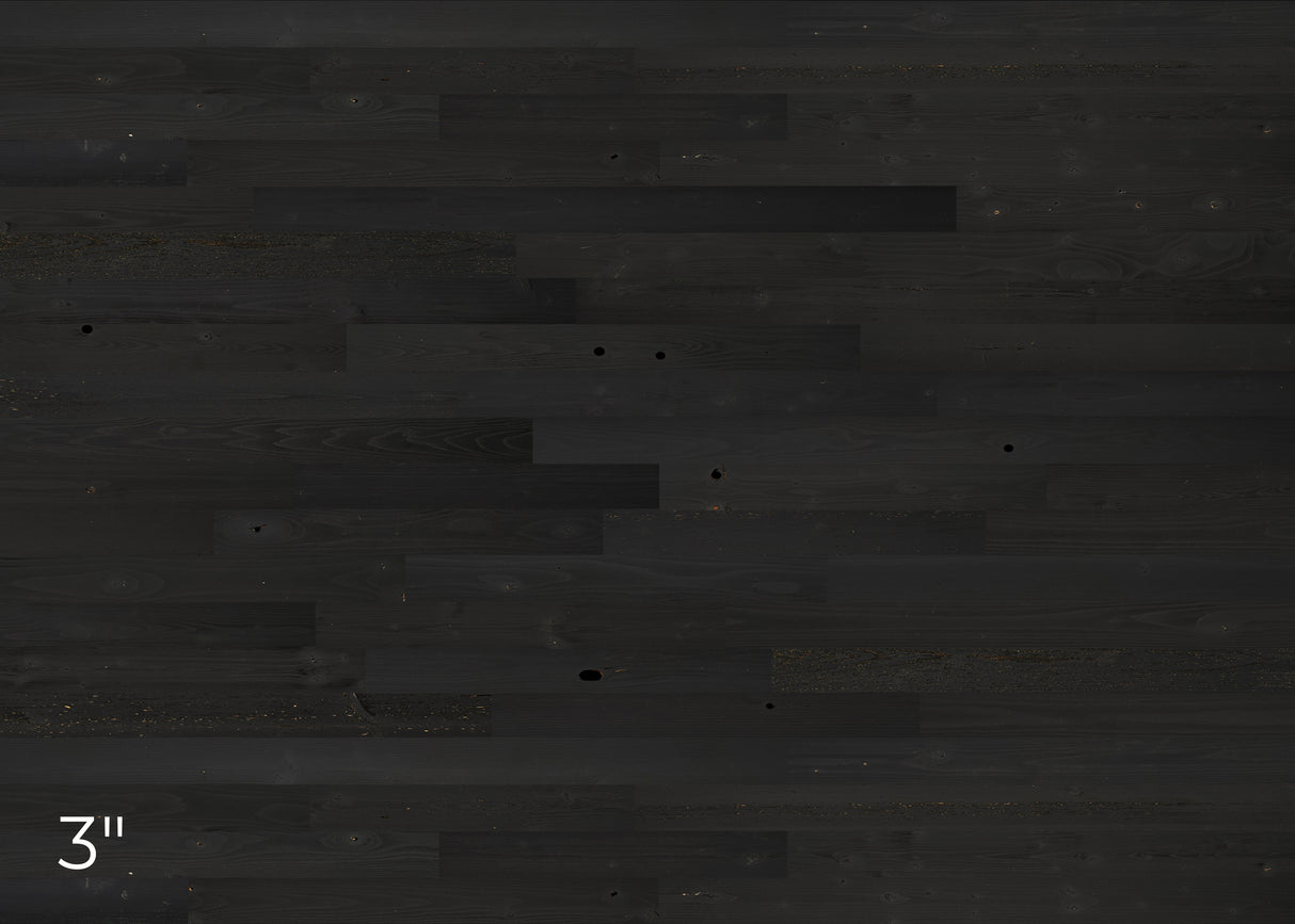 Reclaimed Wood in Black Ice