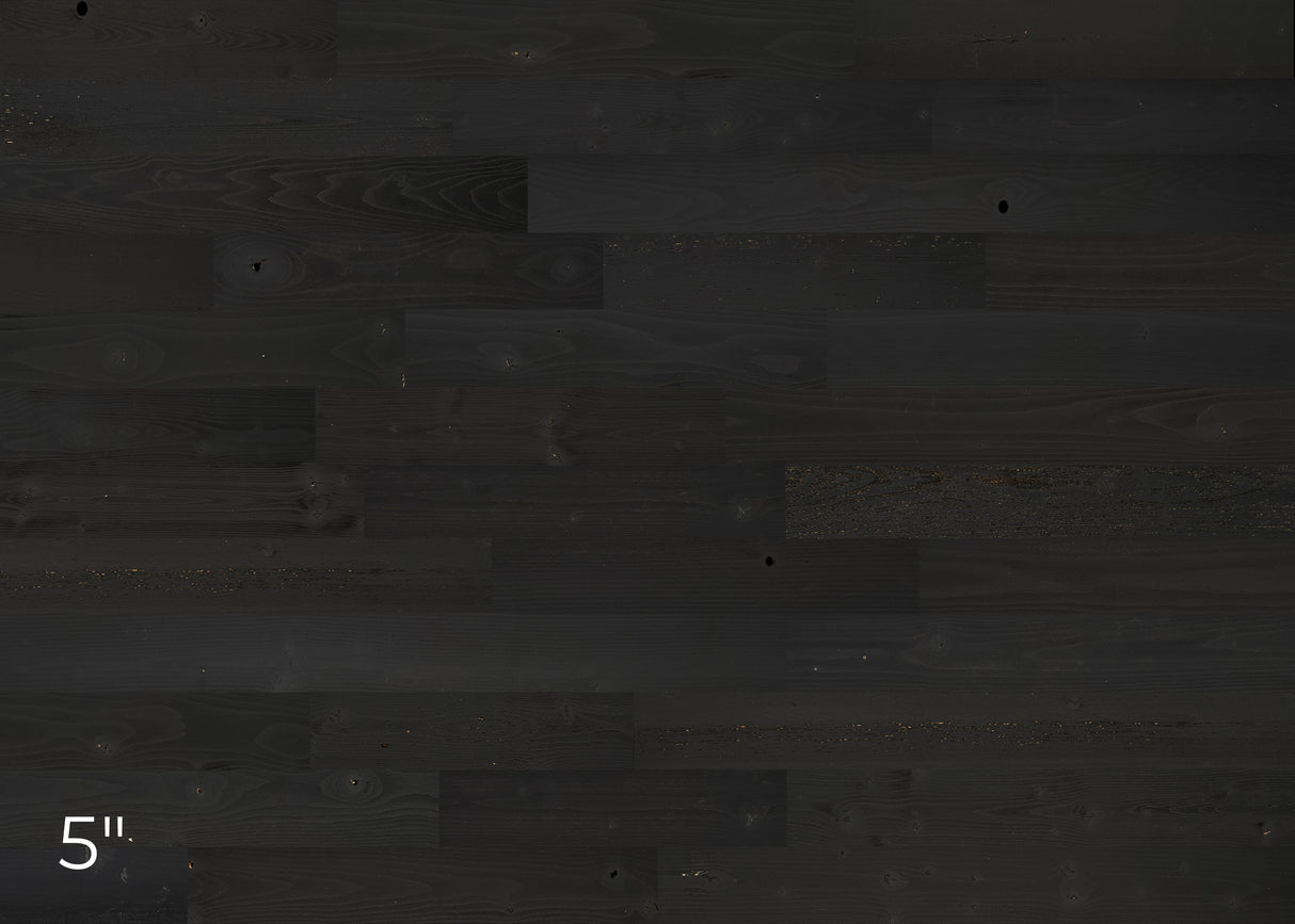 Reclaimed Wood in Black Ice