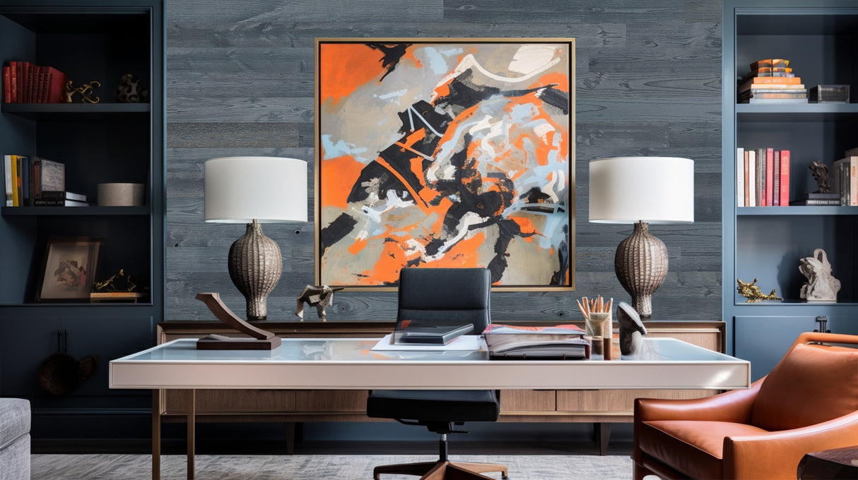 Reclaimed Wood in Fog Lake