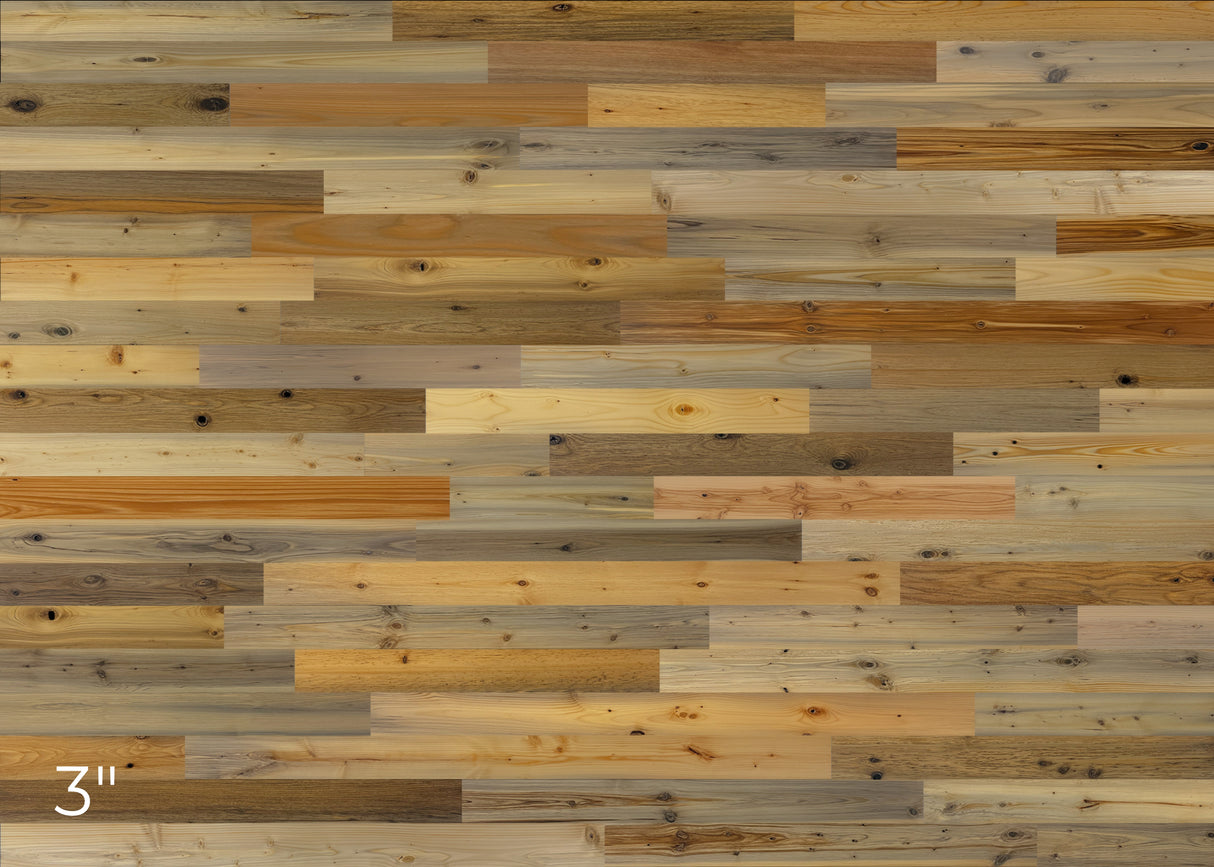 Reclaimed Wood in River Planks