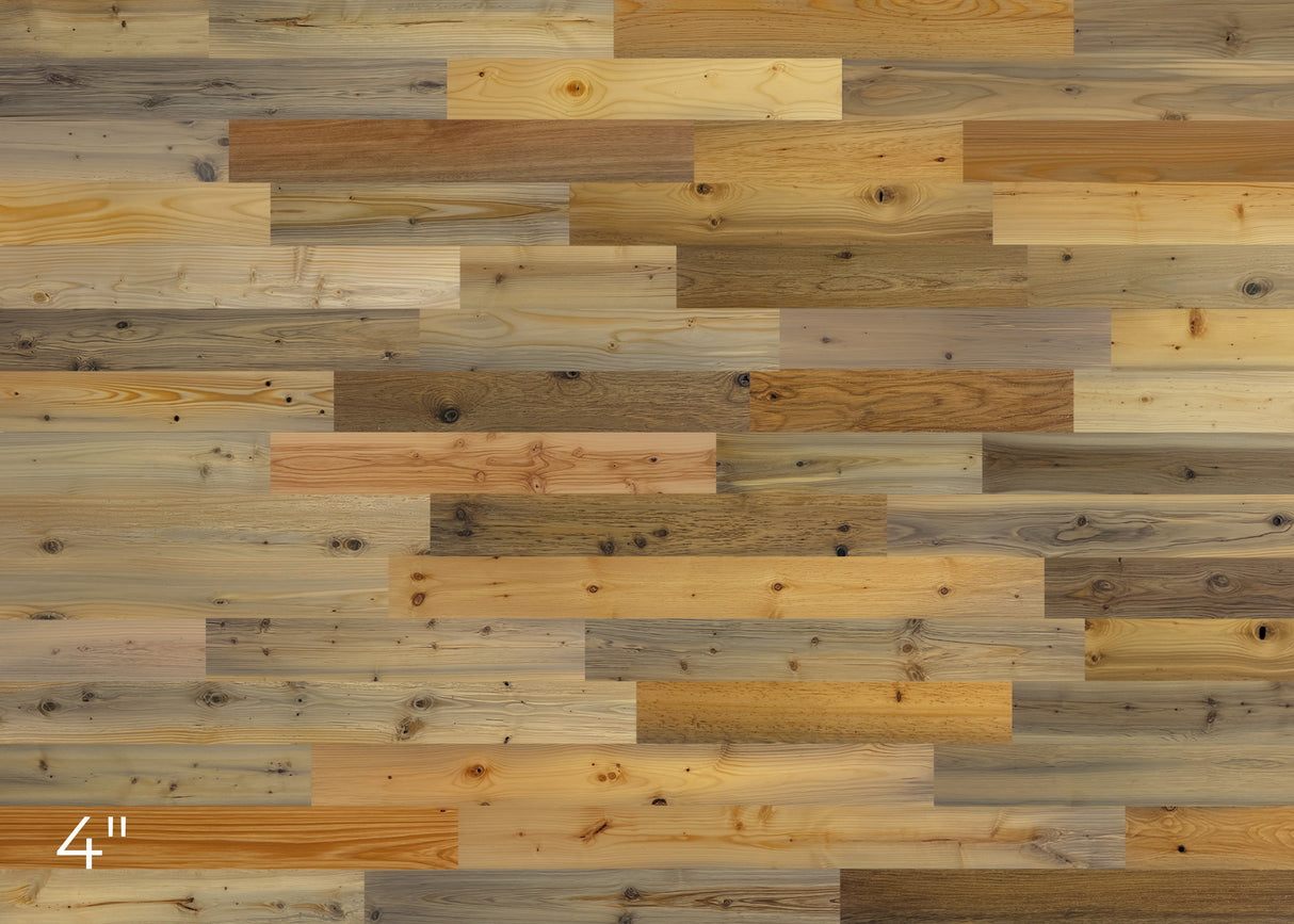 Reclaimed Wood in River Planks