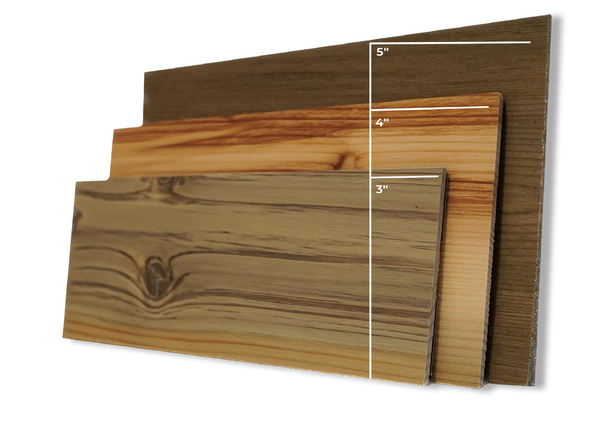 Real Wood Wall Plank - Sample Pack