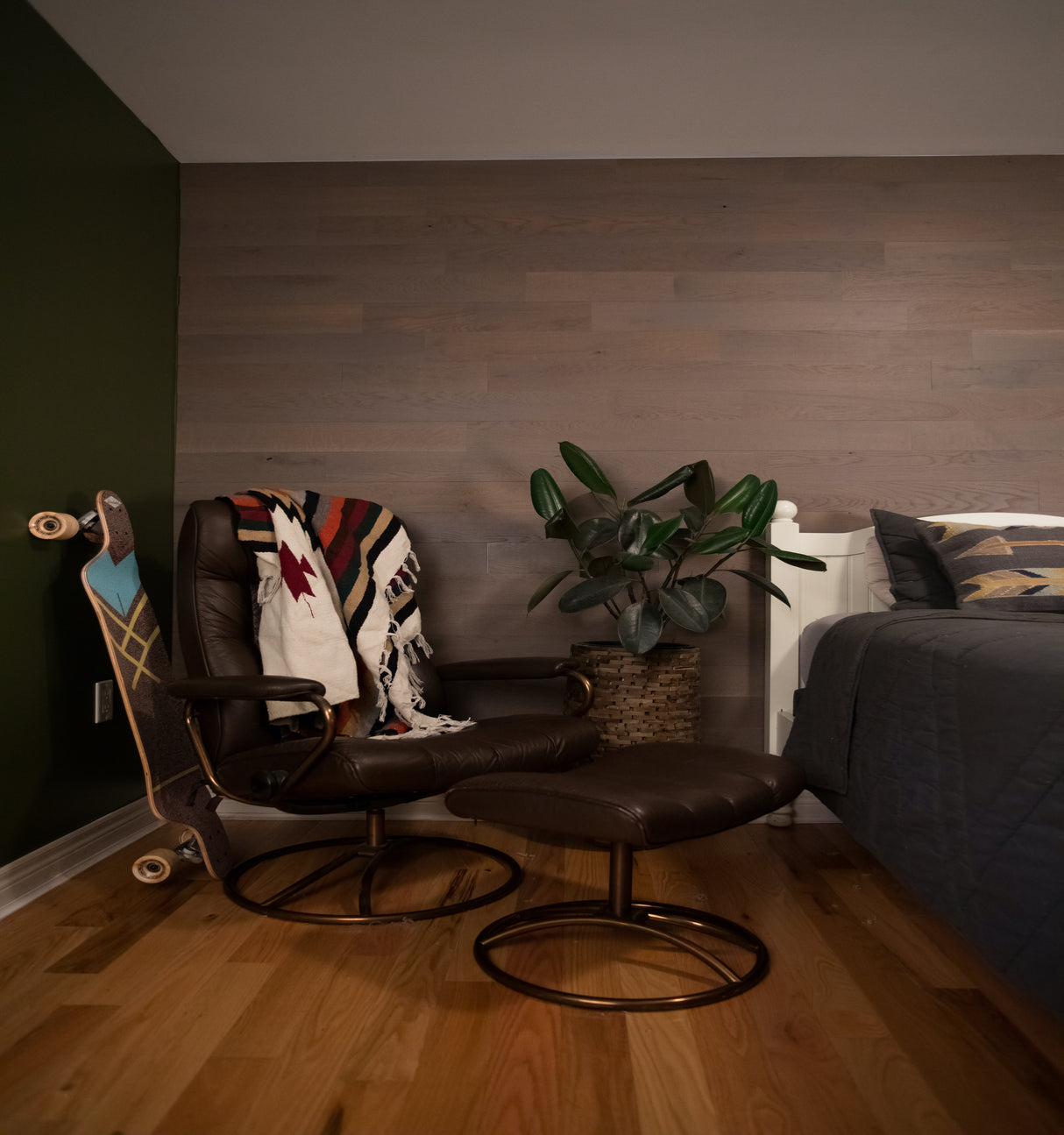 Timber Planks in Slate
