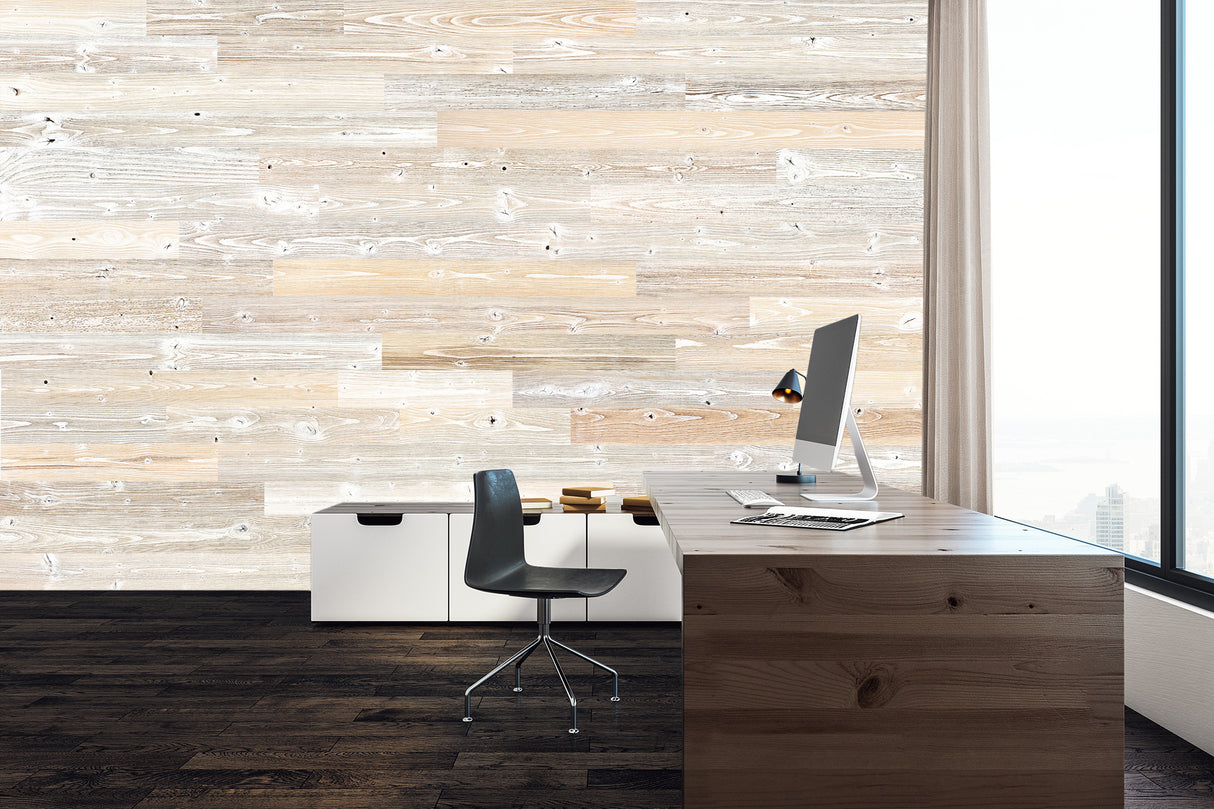 Barnwood in Whitewash