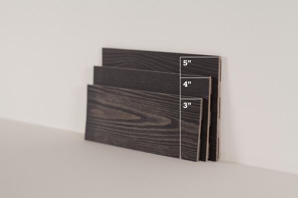 Reclaimed Wood in Black Ice