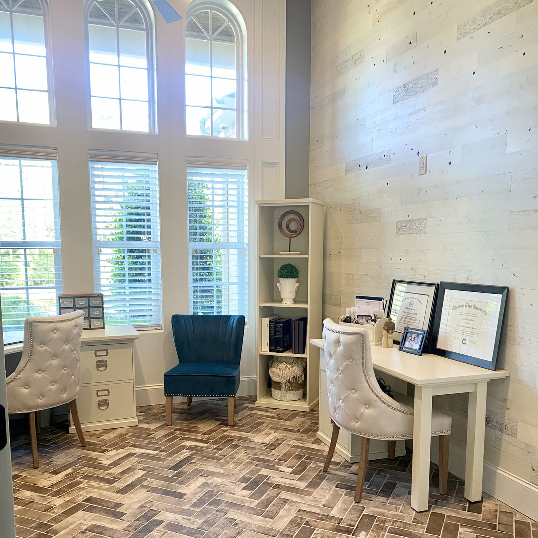 Reclaimed Wood in Coastal White