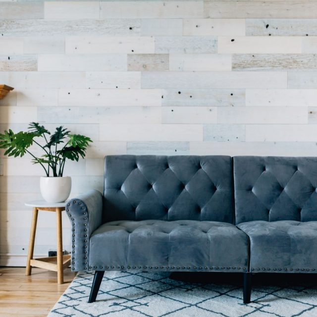 Reclaimed Wood in Coastal White