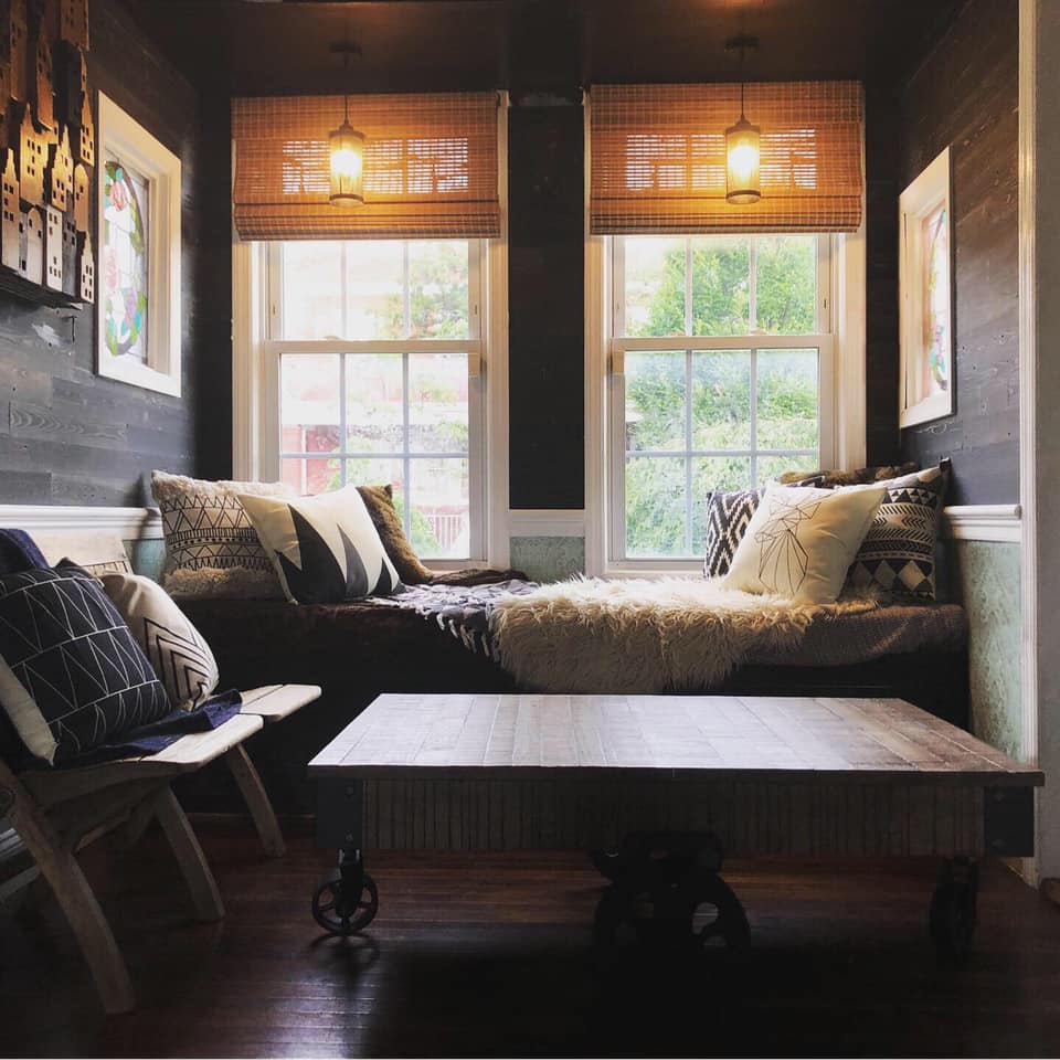 Reclaimed Wood in Black Ice