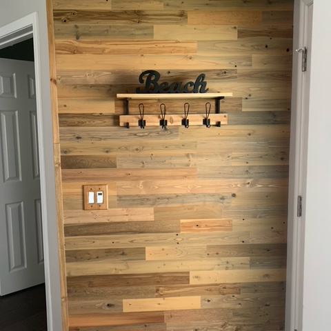 Reclaimed Wood in Sandy Beach