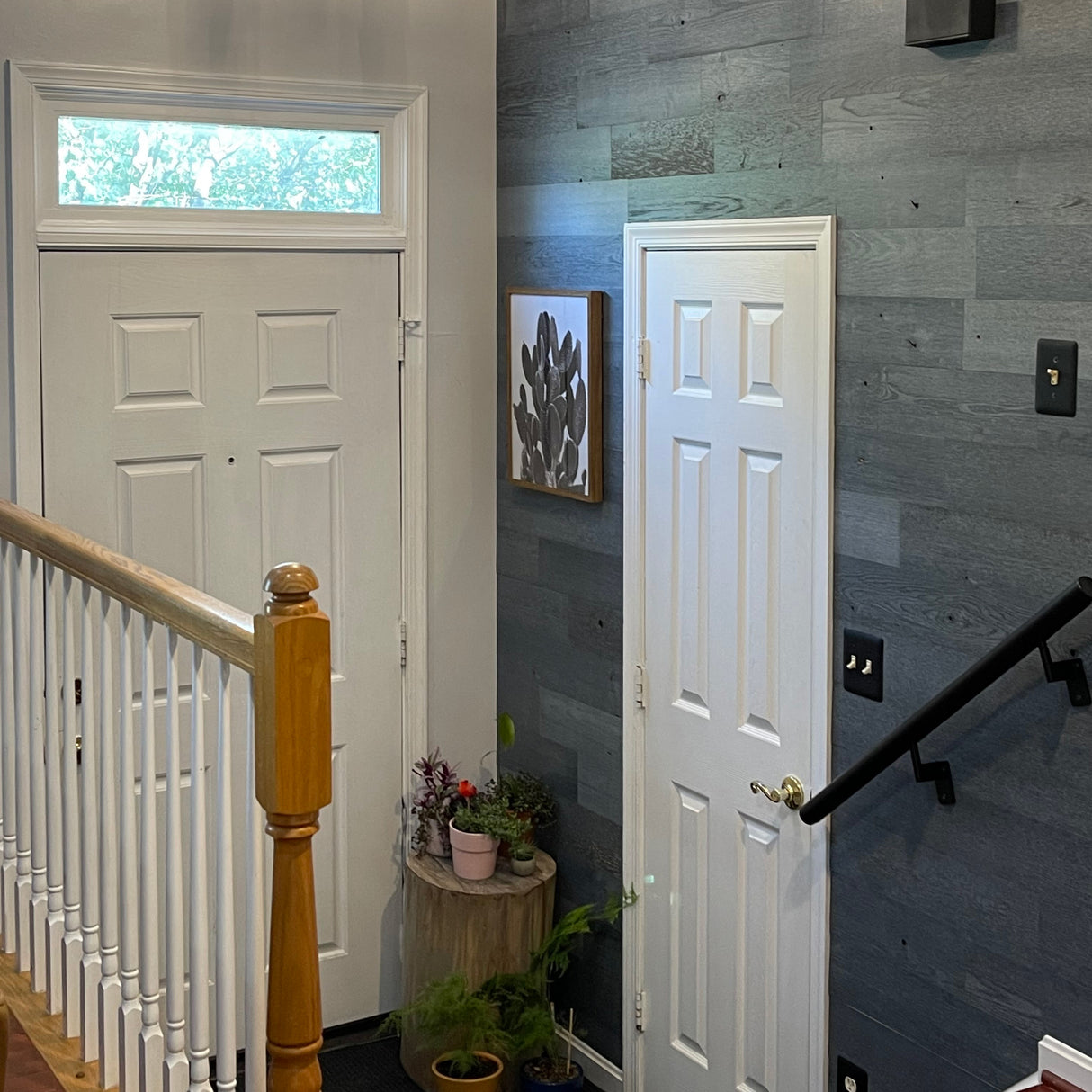 Reclaimed Wood in Fog Lake