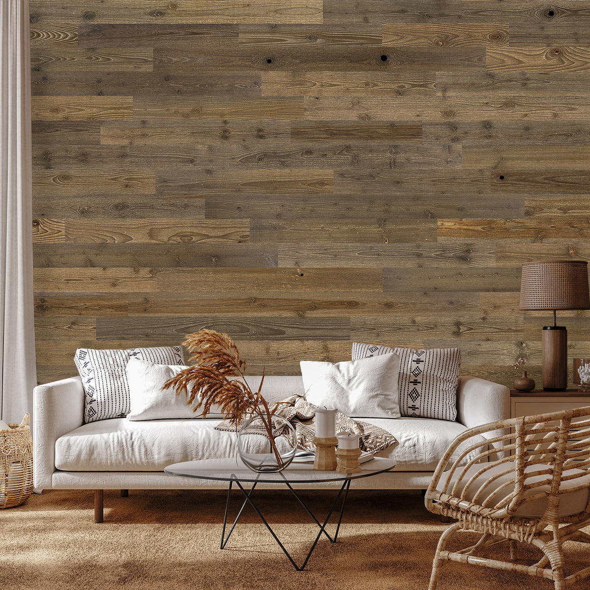 Barn Board Wood Wall Planks by Timberchíc