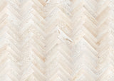 Herringbone Wood Wall Planks – Pearl
