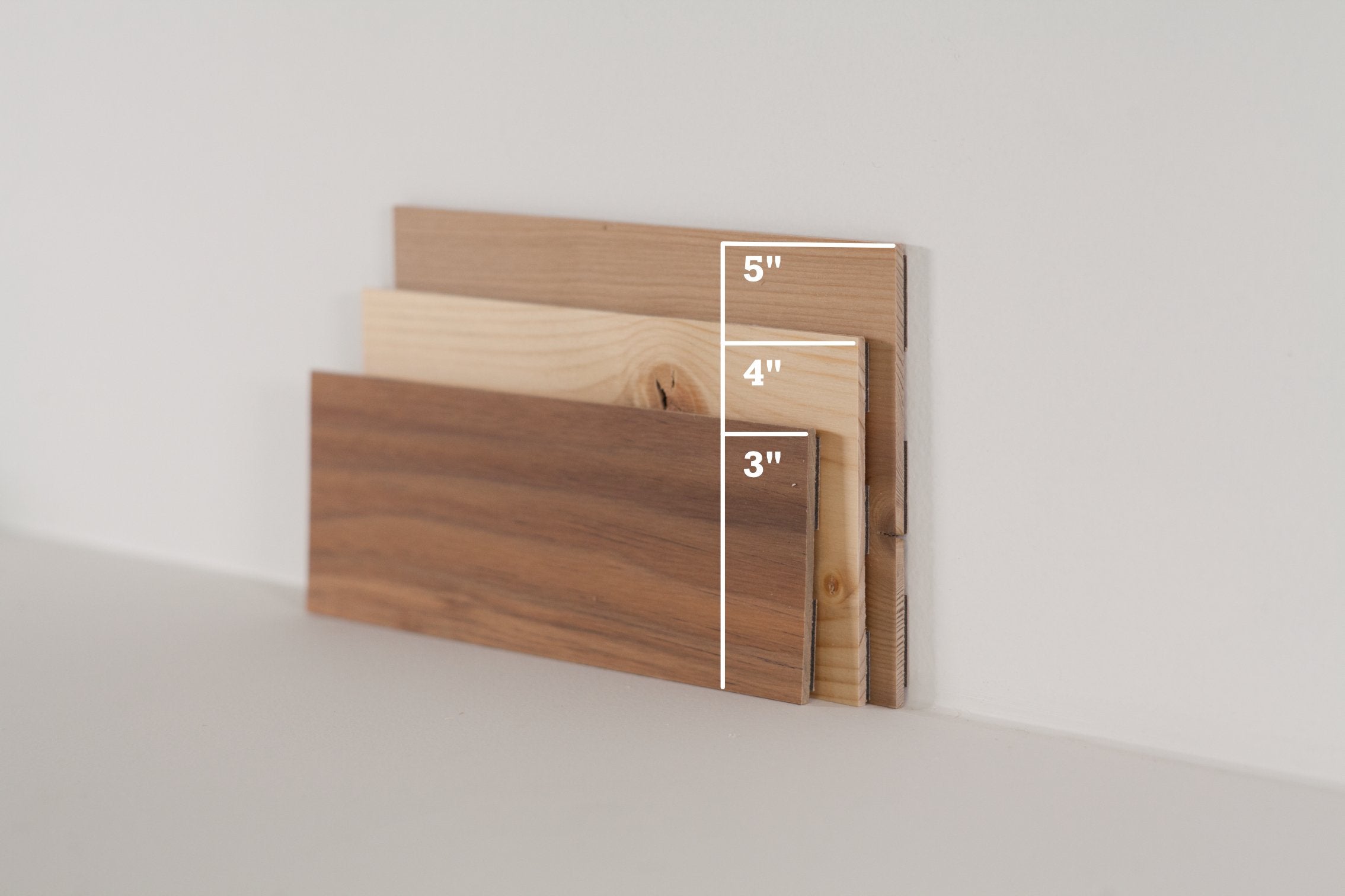 Vertical Caramelized Bamboo Peel & Stick Wood Plank Sample